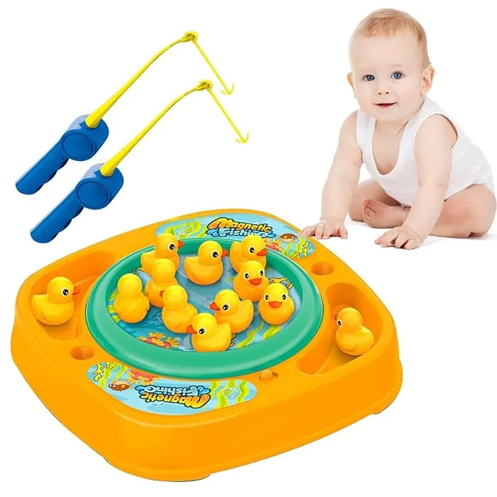 Magnetic Fishing Duck Game with Music