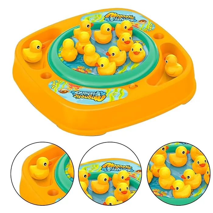 Magnetic Fishing Duck Game with Music