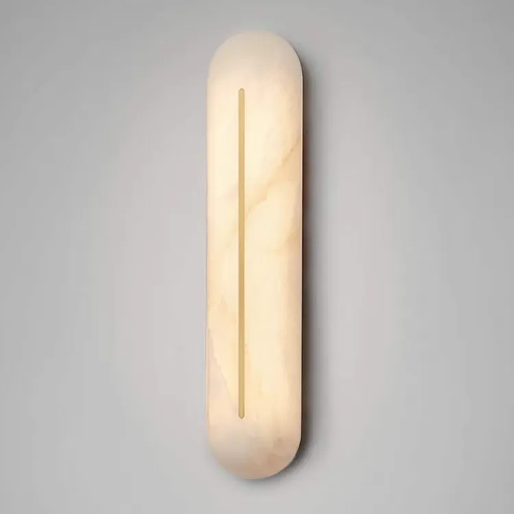 Modern Dolomite Brass Decorative Wall Light