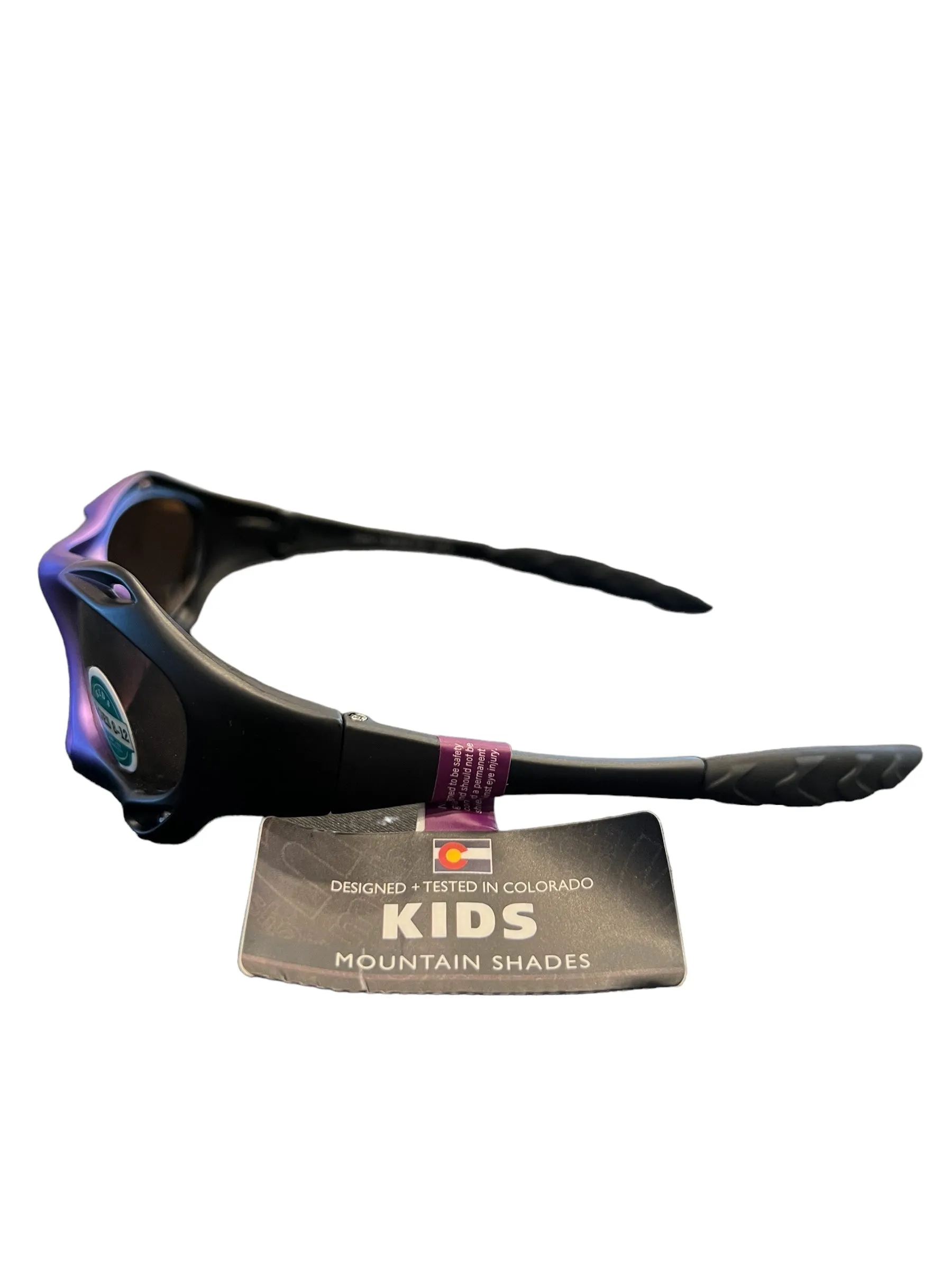 Mountain Shades Kids Crusader Sunglasses - Ages 8-12 (Purple)