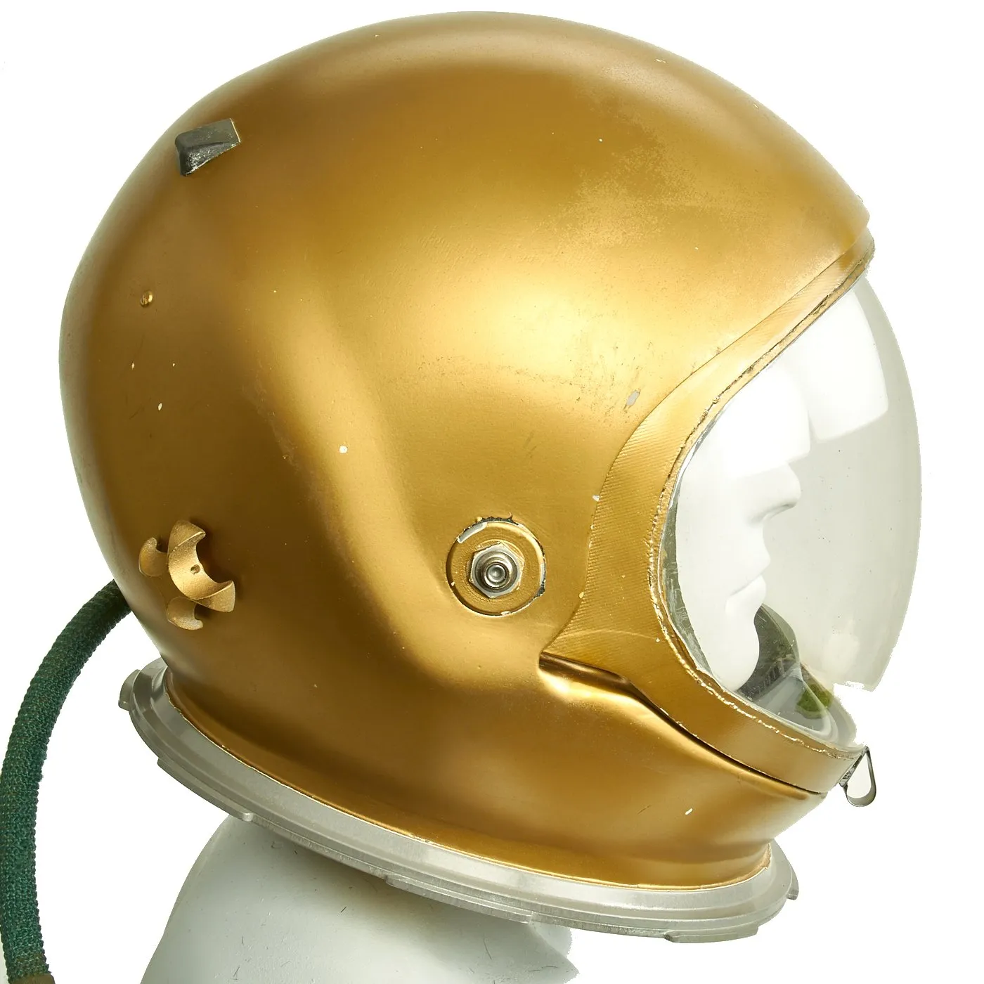 Original U.S. 1950s Cold War US Navy High Altitude Flight Helmet MK-2