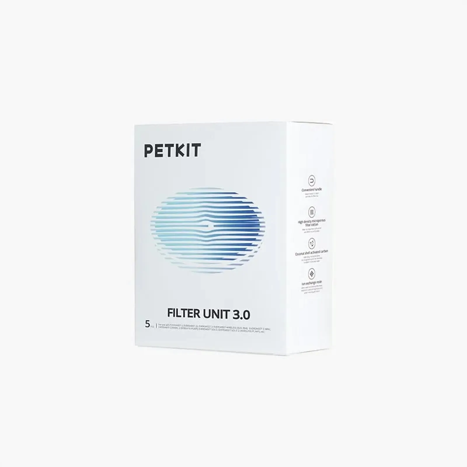 PETKIT Eversweet Water Fountain Filter 3.0 5 Pack