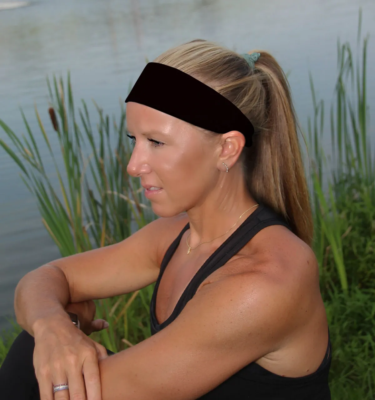 RAVEbandz MVP Headband- Solid Black