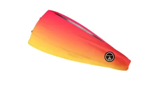 RAVEbandz The Pro - Wide Stretch Headband (Sunrise)