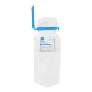 Refillable Ice Bag with Clamp-Closure