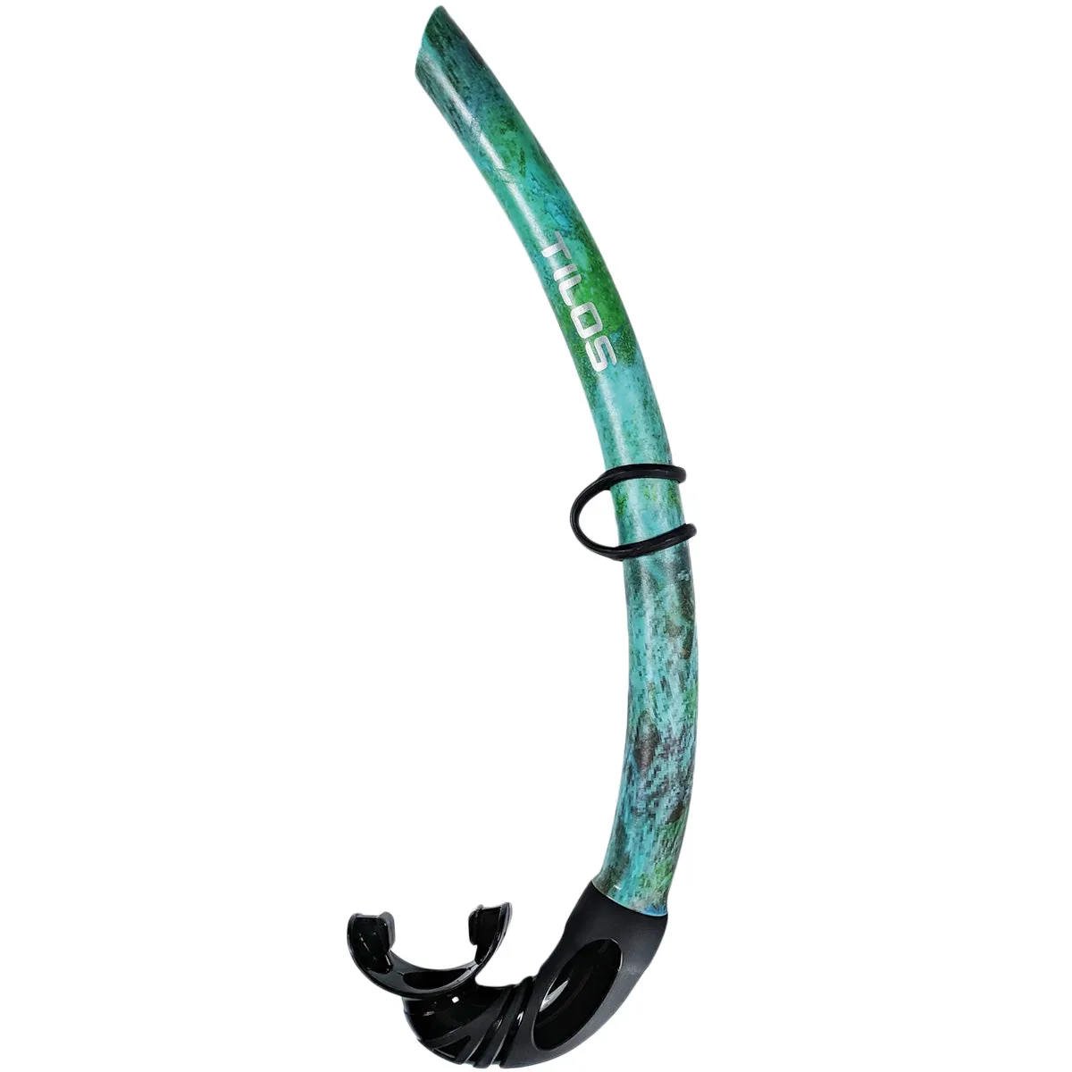 Spawn Camo Snorkel | Pro-Grade Open-Top Design for Spearfishing & Freediving