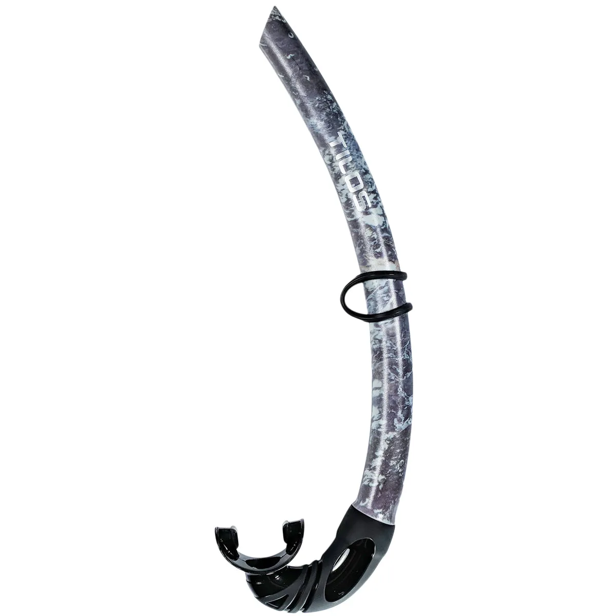 Spawn Camo Snorkel | Pro-Grade Open-Top Design for Spearfishing & Freediving