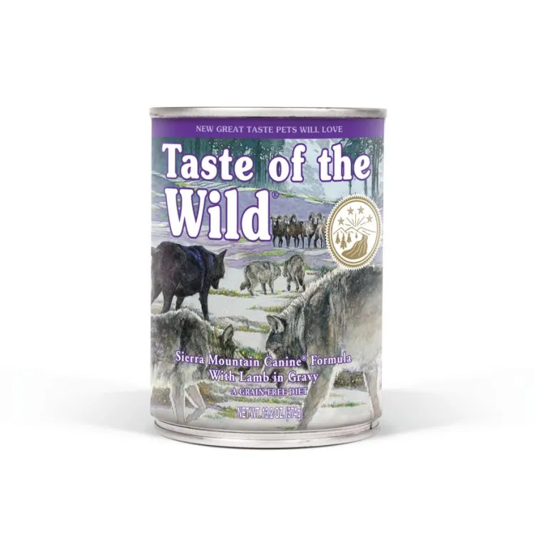 Taste of the Wild Sierra Mountain Canine Wet Formula