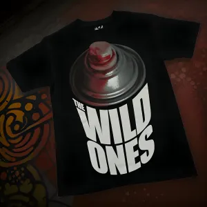 *THE WILD ONES* (BLACK) SHORT SLEEVE T-SHIRT