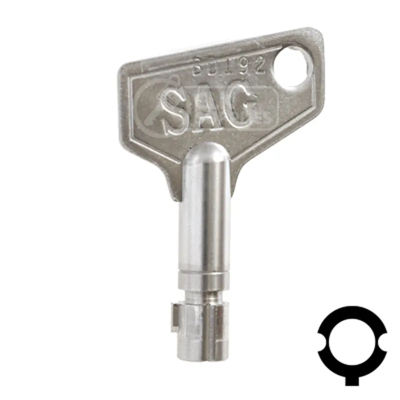 Uncut Key Blank | TSAG | BD192