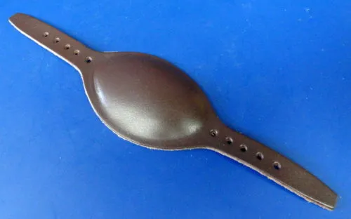 USAAF/ AIRBORNE BROWN LEATHER CHIN CUP