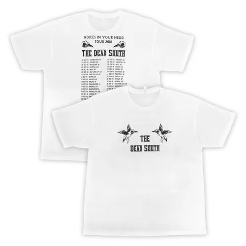 Voices In Your Head Tour 2018 Bird T-Shirt - White